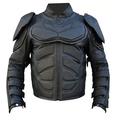 Batman The Dark Knight Rises Motorcycle Faux Leather Jacket/Batman V Bane Jacket • $145