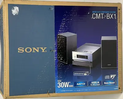 Sony Micro Hi-Fi Component System CMT-BX1 New In Box • $157.97