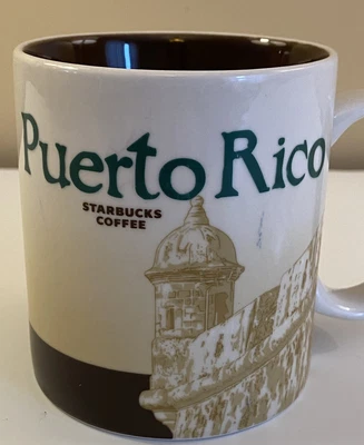 $15.50 • Buy Starbucks 2011 Puerto Rico Global Icon Collector Series Coffee Mug Cup 16 Oz