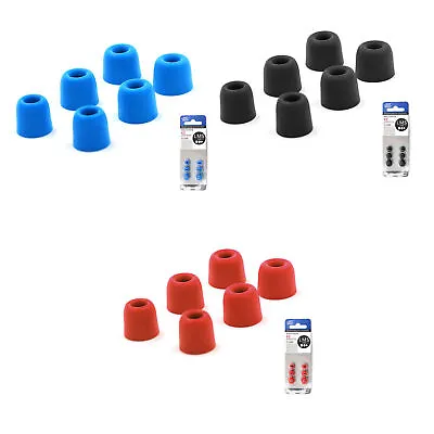 3 Pairs Silicone Earbuds In Ear Bud Head Tip Cover  For EDX C12 ZAX ZSX ZS10 PRO • $14.29