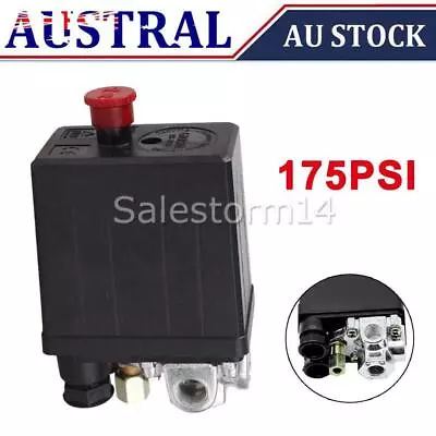 175PSI Air Compressor Switch 175PSI Control Valve Heavy Duty Pressure AU STOCK • $29.06