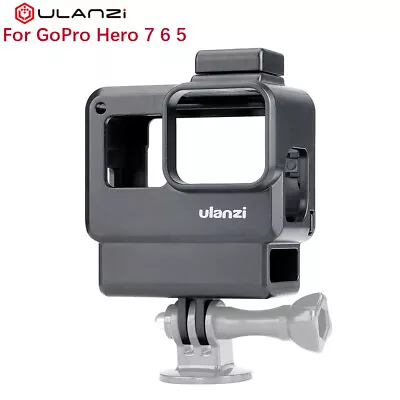 Vlog Case Action Camera Housing Shell Cage Frame For GoPro Hero 7 6 5 AU • $16.19