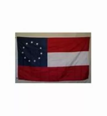 3x5 First National 11 Star Circle Flag  CSA--  ROUGH TEX 100D  • $9.27