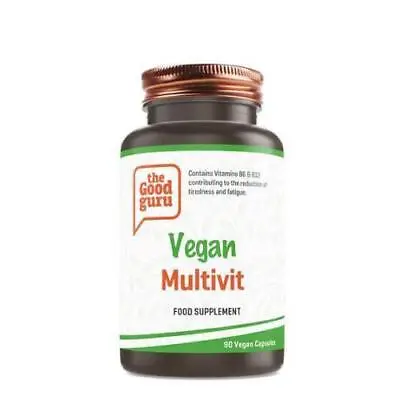 Vegan Multivit | The Good Guru | 90 Vegan Capsules • £16.45