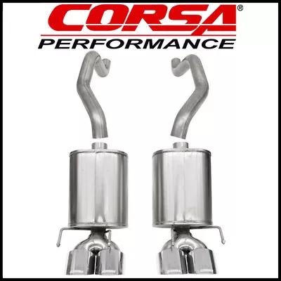 Corsa Xtreme 2.5  Axle-Back Exhaust System Fits 2009-2013 Chevy Corvette C6 6.2L • $1973.99