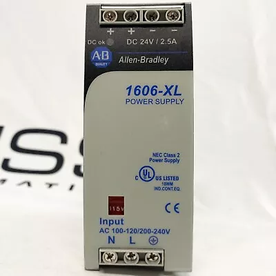 Allen Bradley 1606-XL60D Power Supply SER A  110-240V USA • $296.49