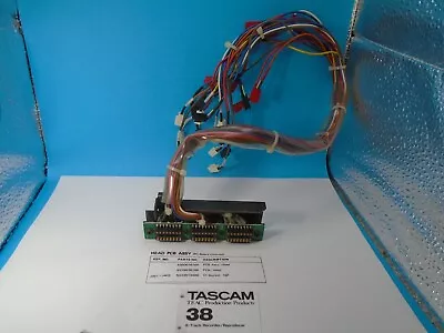 For Tascam 38 8 Track Reel To Reel HEAD PCB ASSY P/N 5200076100 Used • $33.33