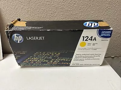 HP Laserjet 124A (Q6002A) Yellow LaserJet Toner Cartridge • $25