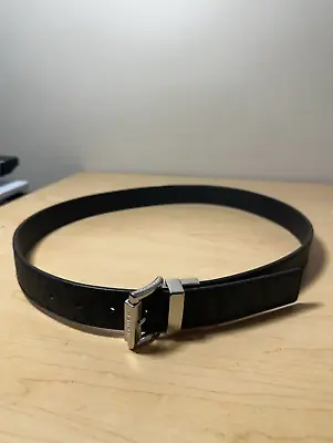 Men's Michael Kors Twist Reversible Leather Belt With MK Logo • $38.99