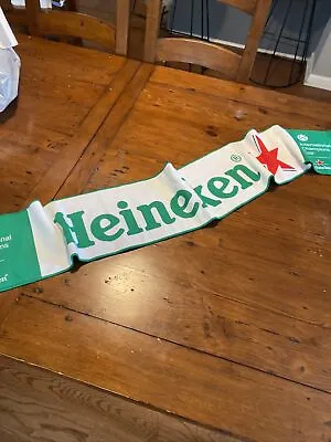 INTERNATIONAL CHAMPIONS CUP Football Scarf Heineken Reversible Soccer • $19.77