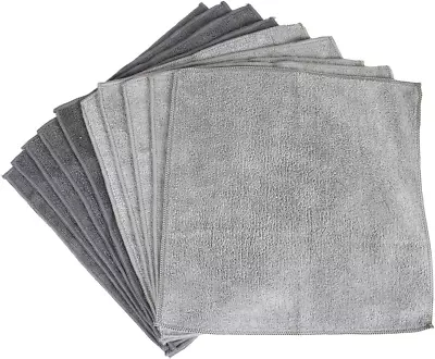 Stainless Steel Microfiber Cloths Soft Absorbent Non-Abrasive Cleaning Cloths  • $15.41