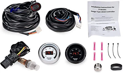 $85.99 • Buy New 30-4110 Air/Fuel Ratio Gauge AFR 52mm With 4.9 LSU Sensor WideBand A/F O2