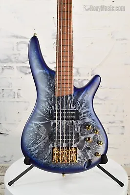 Ibanez SR305EDX 5 String Electric Bass Guitar Cosmic Blue Frozen Matte • $479.99