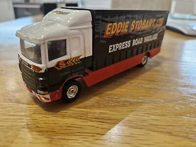 Corgi 59508 - Scania Short Wheelbase Lorry - Eddie Stobart 1.64 Scale Vehicle • £6