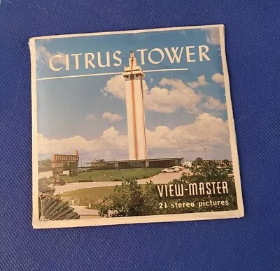 SEALED Sawyer's A989 Citrus Tower In Clermont Florida View-master 3 Reels Packet • $58