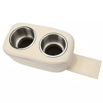 Double Drink Holder Stainless Steel Cup Holder Portable Waterproof For Boat Car • $45.04