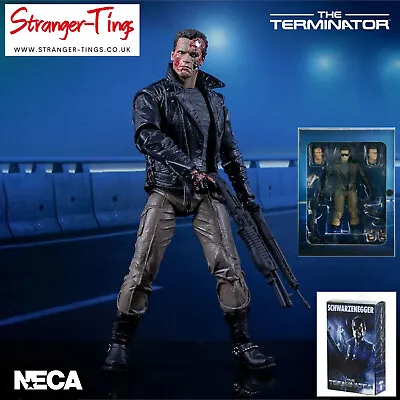 £39.95 • Buy NECA Terminator Police Station Assault T-800 Action Figure New And Official