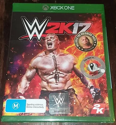 WWE 2K17 - Xbox One - Brand New But NOT Sealed - FREE POST - WWF WCW TNA ECW AEW • $11.99