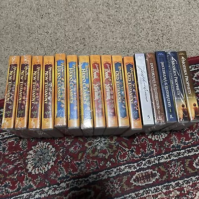 Ultimate Set Living Scriptures/Nest Animated Stories New Old Testament 98 DVDs • $425