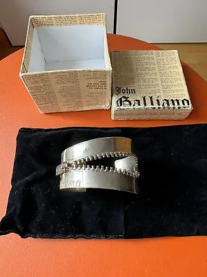 John Galliano Zip Cuff Bracelet • £102