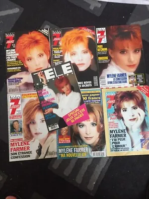 Mylene Farmer Original Magazine Clippings 1989-1995 Collectors Free Shipping • $70