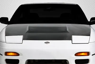 FOR 89-94 Nissan 240SX S13 Carbon Fiber D-1 Hood 113635 TEMP 5 • $810