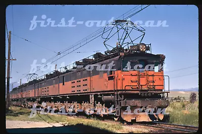 R DUPLICATE SLIDE - Milwaukee Road MILW E29B Boxcab Electric Group View • $10.89