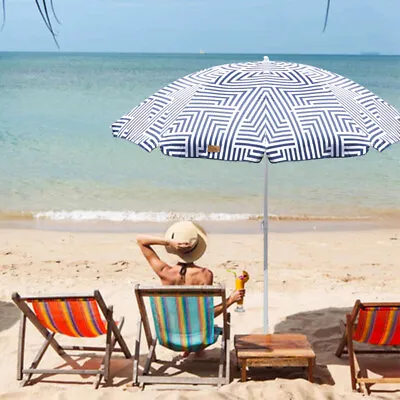 $59.95 • Buy Portable Large Beach Umbrella Tent 1.8m Sun Shade W/ Carry Bag Shelter Outdoor