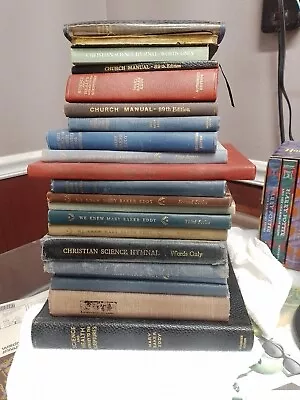 Lot Of 22 Christian Science Mary Baker Eddy Books Antique Vintage • $200