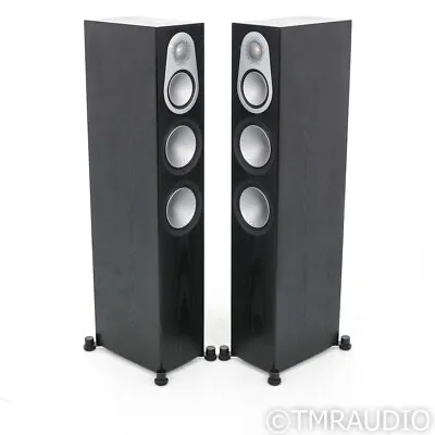Monitor Audio Silver 300 6G Floorstanding Speakers; Black Pair • $894