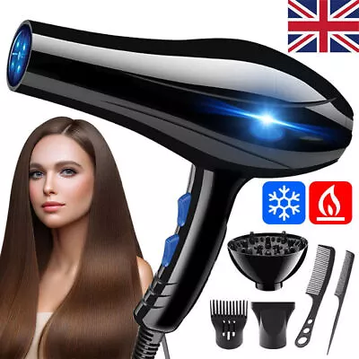 2200W Professional Style Hair Dryer Nozzle Concentrator Blower Pro Salon Heat A • £9.86