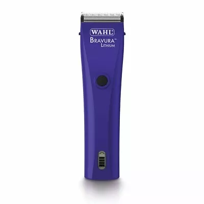 Wahl Bravura Lithium Cordless Pet Clipper W/ Adjustable 5-in-1 Blade Royal Blue • $273.59