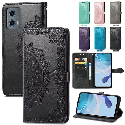 For Motorola G Stylus 5G 2023 Pure Power 2022 5G Plus Leather Wallet Phone Case • $10.39