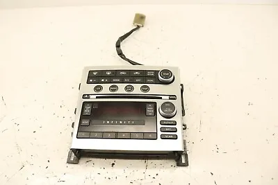 05-07 G35 Coupe Non-navigation Radio Heater A/c Climate Control Panel Oem  • $110