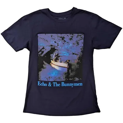 Echo & The Bunnymen - Ocean Rain - Navy Blue  T-shirt • $24.99