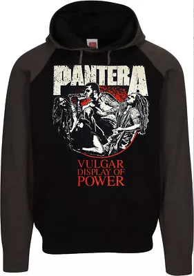 Pantera Power Heavy Metal Rock Band HOODIES BLACK CHARCOAL MEN's SIZES • $25.99