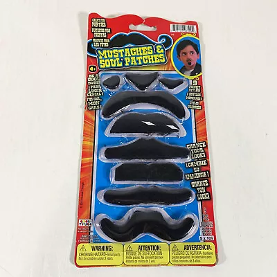 [NEW] Good Things Fake Mustaches And Soul Patches - Self-Adhesive Party Costume • $10.95