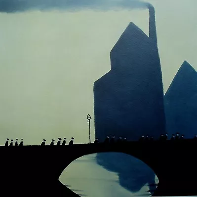 £150 • Buy MACKENZIE THORPE - LONG WAS THE NIGHT - Limited Edition Print No.703/850 No Cert