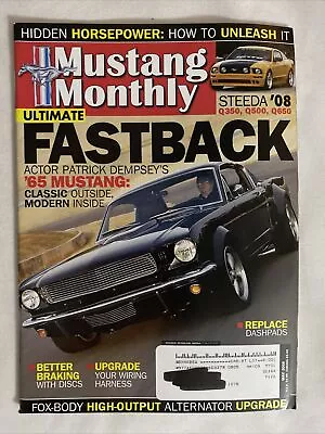 2008 May Mustang Monthly Magazine Scott Drake Restores ‘65 Mustang (CP218) • $21.59