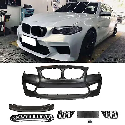 G30 M5 Look Style Front Bumper Cover Fit For  BMW 5 Series 11-17 F10 Style W/PDC • $479.99