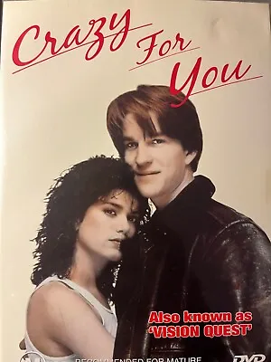 CRAZY FOR YOU (aka Vision Quest) DVD 1985 Matthew Modine Exc Cond! • $3.26