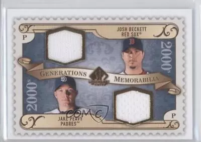 2009 SP Legendary Cuts Generations Memorabilia Josh Beckett Jake Peavy #GM-PB • $10.20