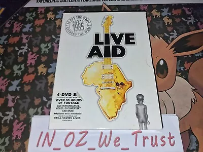 £22 • Buy Live Aid - 1985 (DVD, 2004, 4-Disc Box Set)