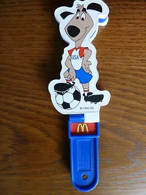 Vintage Football Rattle  McDonald's Toy 1992 Summer Olympics USA  • £11.99