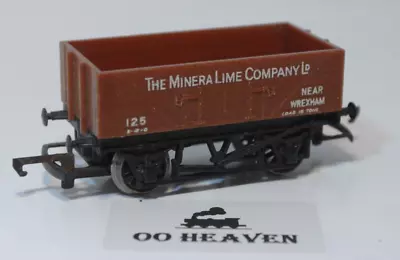 Hornby	Wagon	Minera Lime Company Open Plank Wagon • £6.99