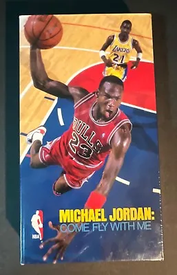 Vintage 1989 NBA Michael Jordan Come Fly With Me VHS Brand NEW SEALED • $98