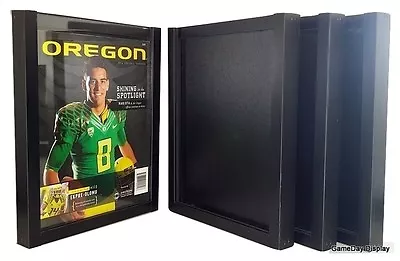 Magazine Display Frame Case Black Shadow Box Standard Lot Of 4 B • $126.50