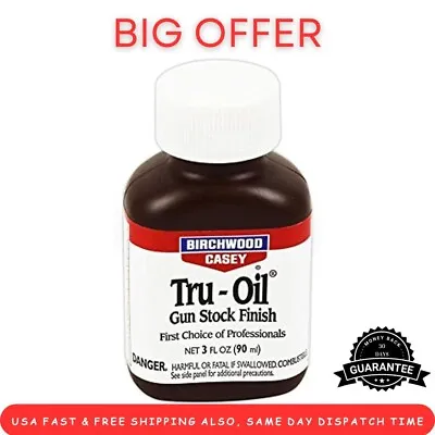 Birchwood Casey Tru-Oil Stock Finish 3 Oz - Gunstock Wood Sealer • $13.84