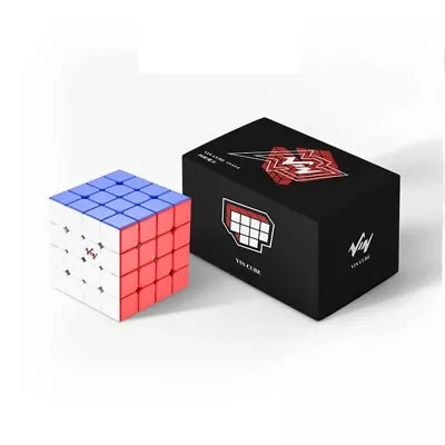 Speed Cube Vin Cube 4x4 M Standard Magnetic Cube  Vin 4x4 Magic Cube Glossy • $28.47