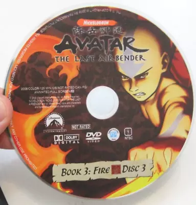 Avatar The Last Air Bender Book Three Fire Disc 3 Malibu's Most Wanted Box WS637 • $3.99